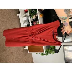 Mystic Women Red Cocktail Dress‎ Small